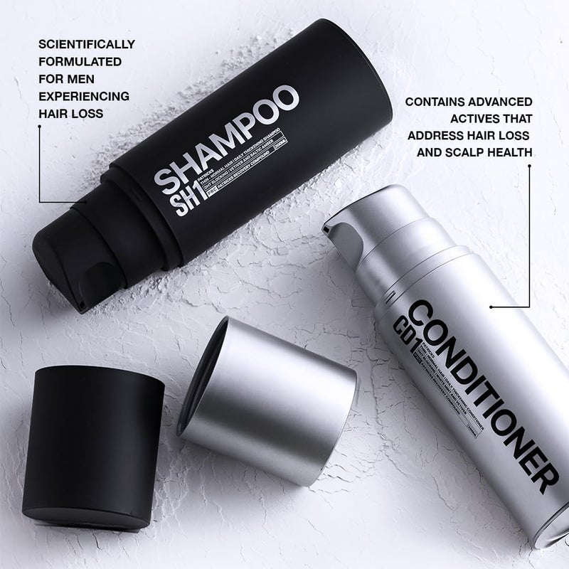 PATRICKS | SH1 Thickening Shampoo for Hair Loss in Men | DHT Blocker | Includes Protein & Other Powerful Ingredients to Support Hair Growth & Care | For Mild to Moderate Hair Loss | 200mL - Image 2